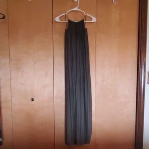 maxi dress army green